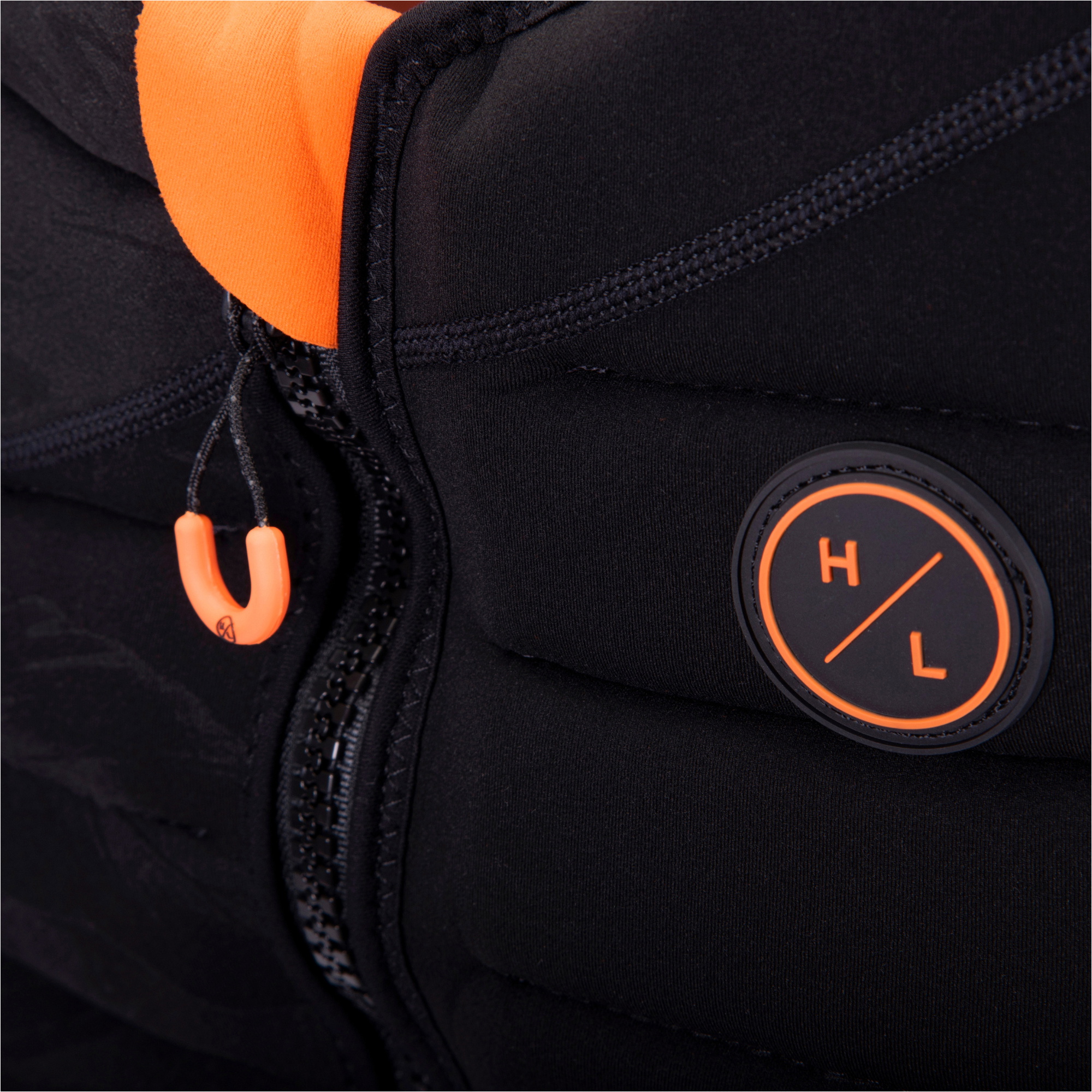 2026 Hyperlite Womens Cadence Jacket H23V-CAD-BK - Black / Orange